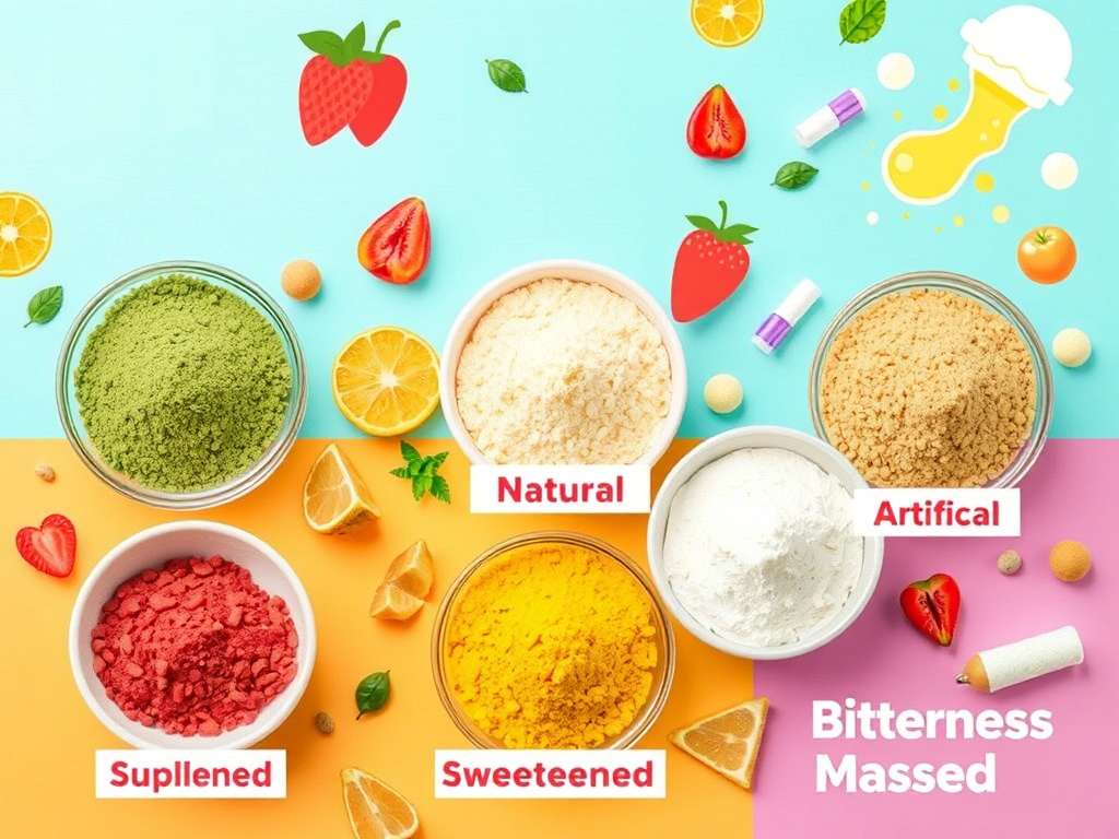 The Flavor Spectrum: Understanding Supplement Powder Taste from Natural to Artificial