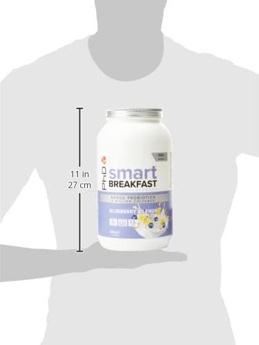 PhD Smart Breakfast 600g | Breakfast Shake, with High Protein, Essential Vitamins & Minerals, Probiotics & Digestive Enzymes