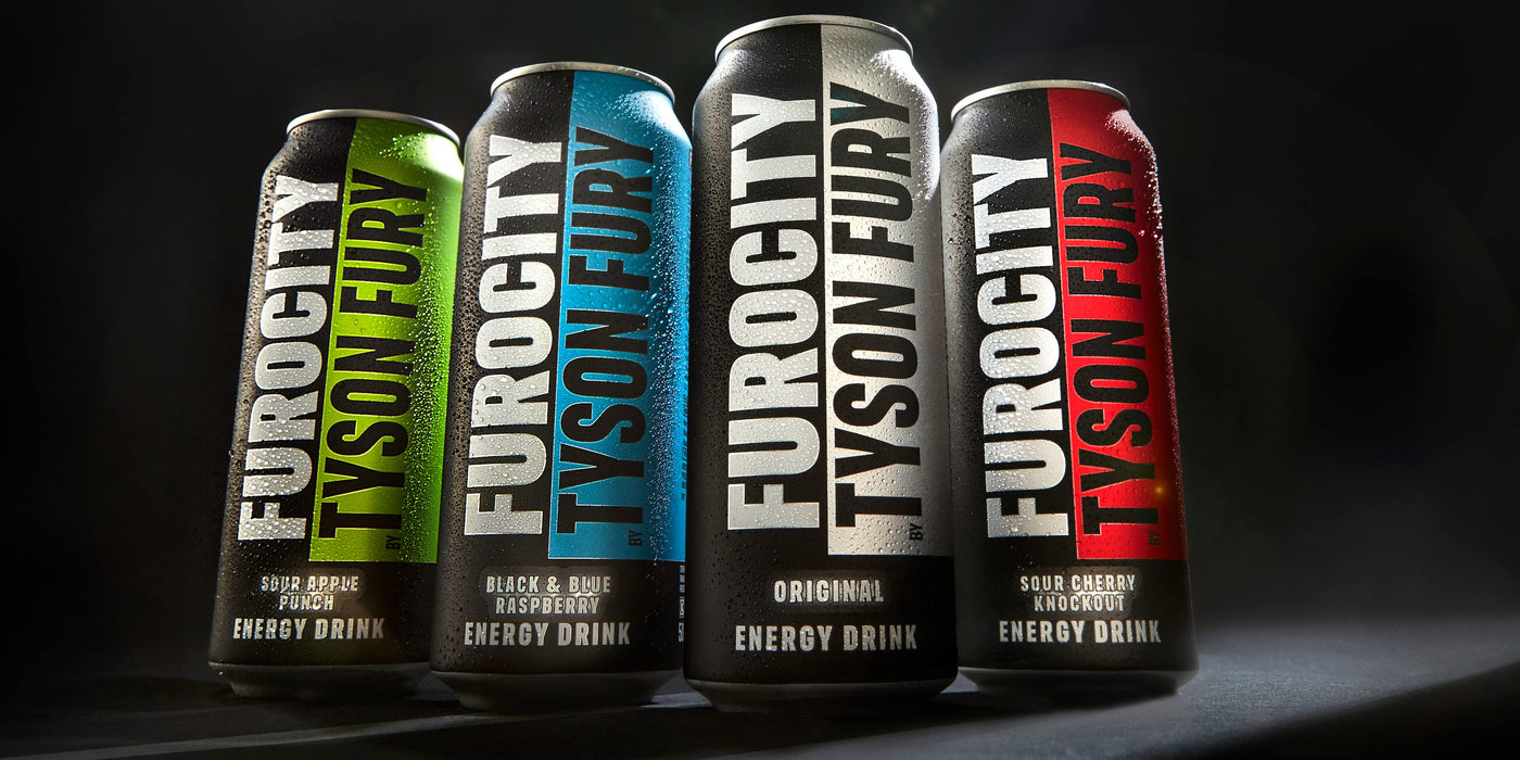 Furocity by Tyson Fury Energy Drink 12 x 500ml - Energy Drinks at MySupplementShop by Furocity