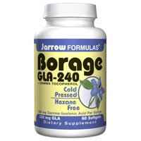 Jarrow Formulas Borage GLA-240 - 120 softgels | High-Quality Health and Wellbeing | MySupplementShop.co.uk