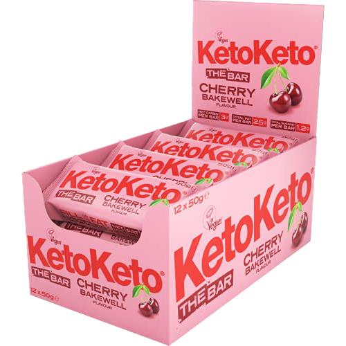 Keto-Keto-Riegel 12x50g – Snack zum Abnehmen