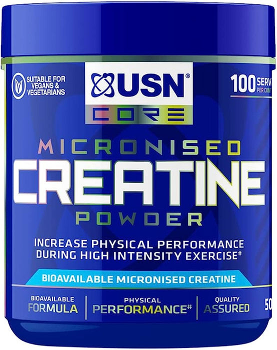 USN Micronized Creatine Monohydrate Powder 500g - Creatine Powder at MySupplementShop by USN