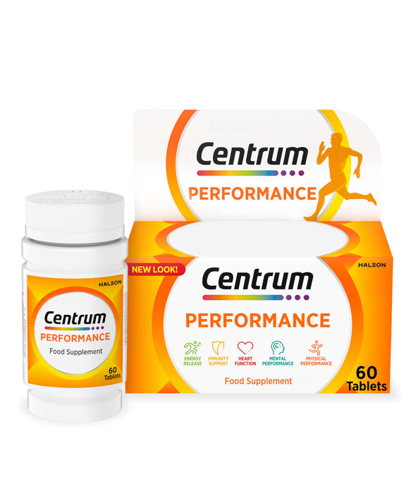 Centrum Performance 30 Tablets - Energy & Mind at MySupplementShop by Centrum