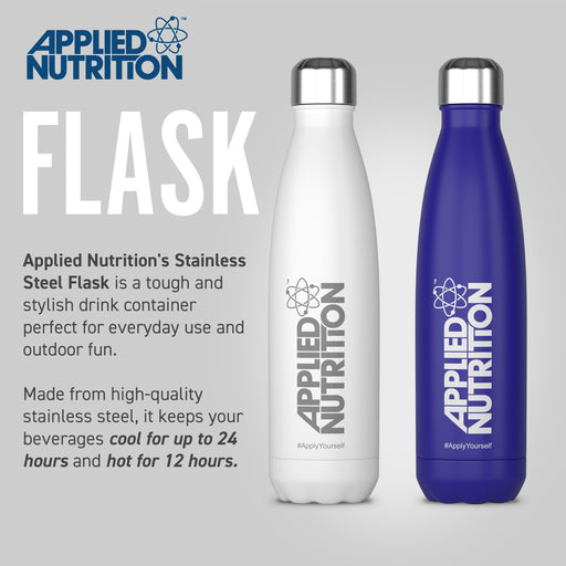 Applied Nutrition Flask 500ml - Supplement Shakers at MySupplementShop by Applied Nutrition