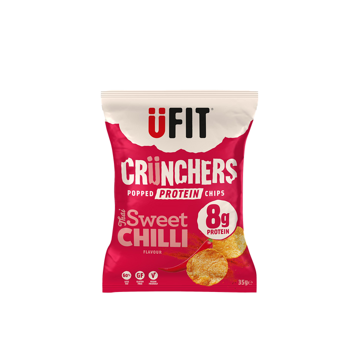 UFIT Crunchers 18x35g Thai Sweet Chilli