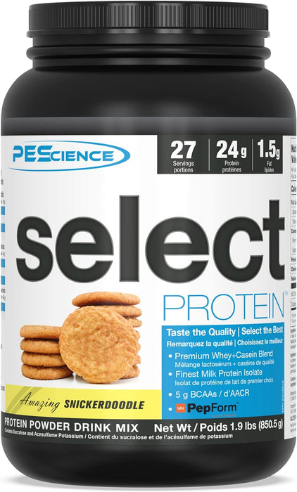 PEScience Select Protein, Amazing Snickerdoodle – 837 Gramm