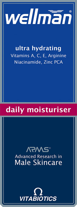 Vitabiotics Wellman Daily Moisturiser - 50ml - Skin at MySupplementShop by Vitabiotics