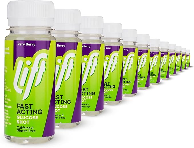 Lift Fast Acting Glucose Energy Juice Shots - Berry Burst Flavour - Energy & Mind at MySupplementShop by Lift