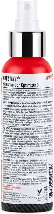 Pro Tan Hot Stuff, High Definition Optimizer Oil Spray – 118 ml.