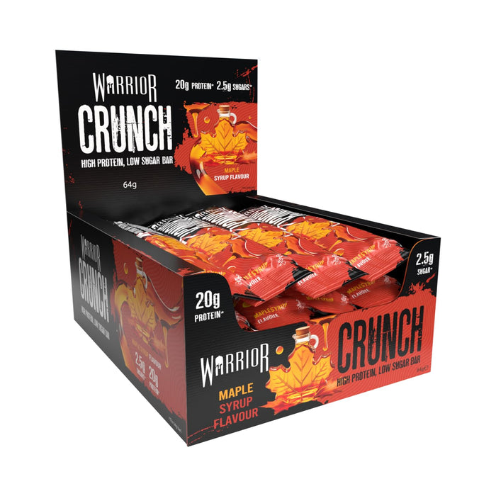 Warrior Crunch Bars 12x64g - Protein Bars at MySupplementShop by Warrior