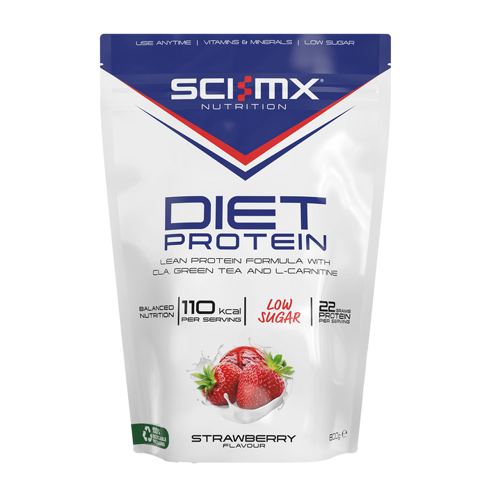 Sci-MX Diet Protein 800g Strawberry