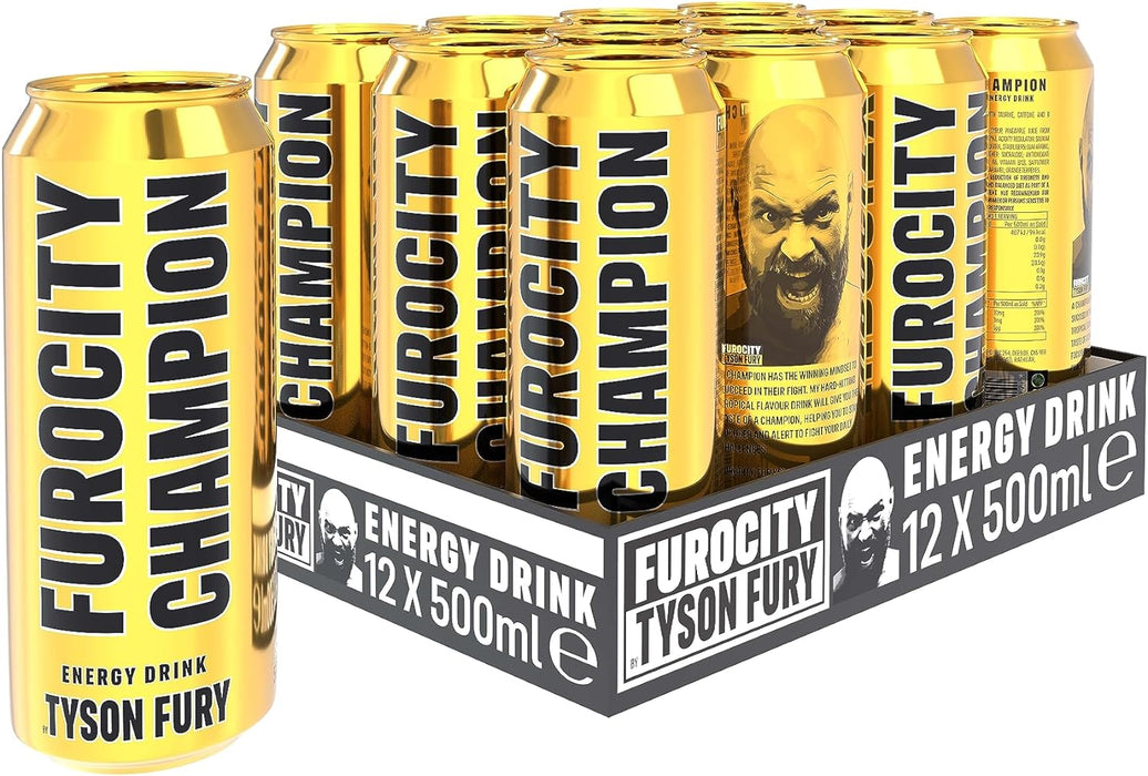 Furocity von Tyson Fury Energy Drink 12 x 500 ml