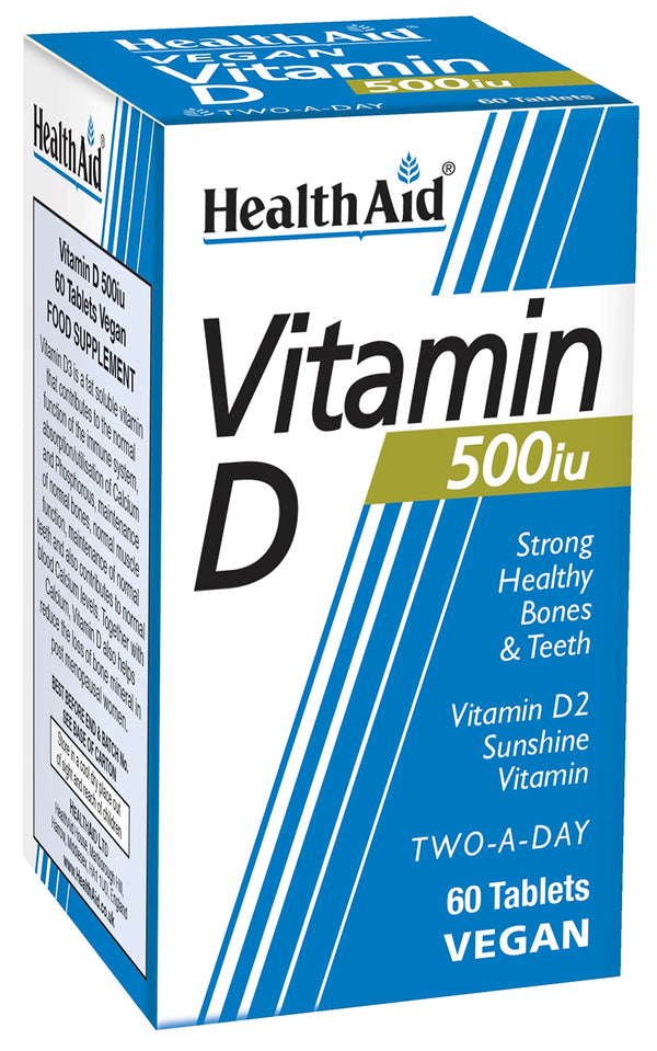 Healthaid Vitamin D 60 Tablets - Bone Care at MySupplementShop by Healthaid