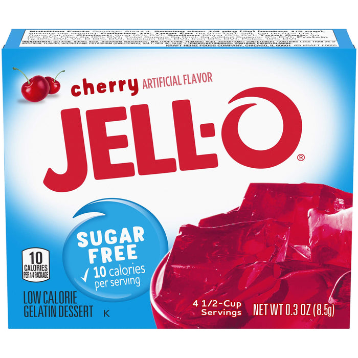 Jell-O Gelatin Dessert Sugar Free 8.5g - Cooking Ingredients at MySupplementShop by Jell-O