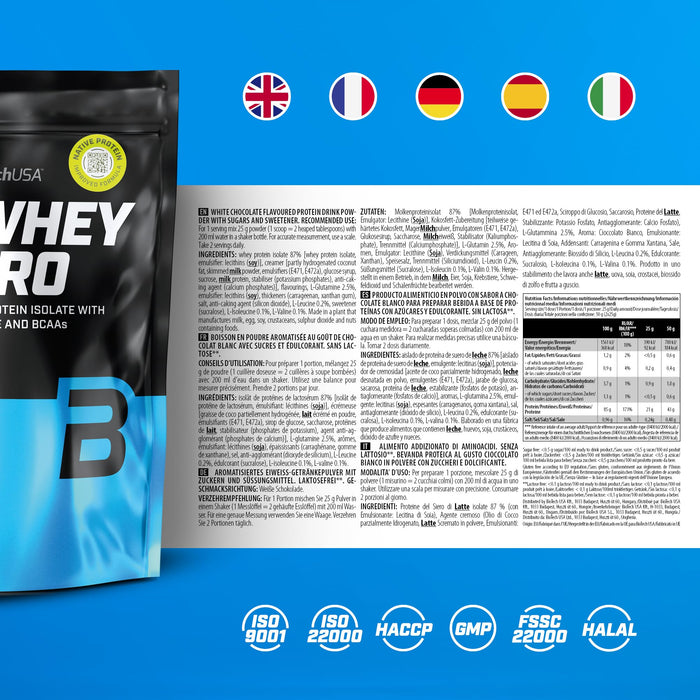 BioTechUSA Iso Whey Zero 500g