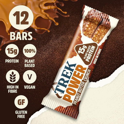 Trek Power Protein Bar 16x55g - Protein Bars at MySupplementShop by Trek