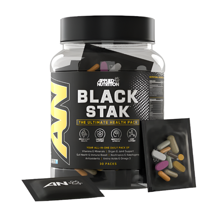 Applied Nutrition Black Stak- Ultimate Health Pack 30 Sachets