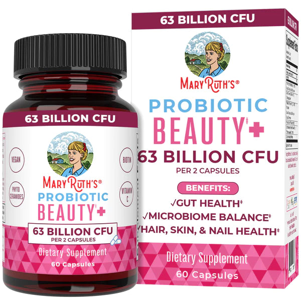 MaryRuth Organics Probiotic Beauty+ – 60 Kapseln