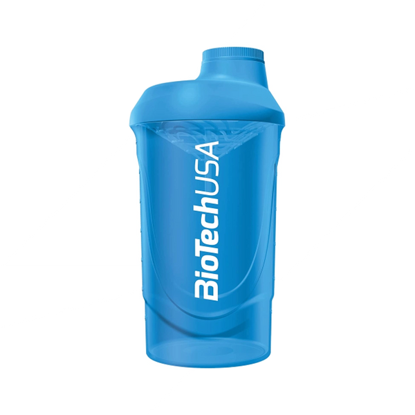 Biotech USA Shaker Wave Neon 600ml - Blue - Shaker at MySupplementShop by BioTechUSA