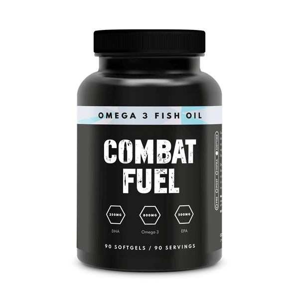 Combat Fuel Omega 3 Fish Oil 90 Softgels - Sports Nutrition at MySupplementShop by Combat Fuel