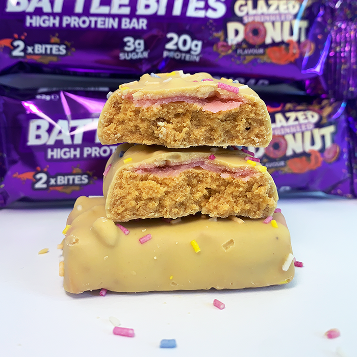 Battle Snacks Battle Bites 12x62g bestreuter Donut