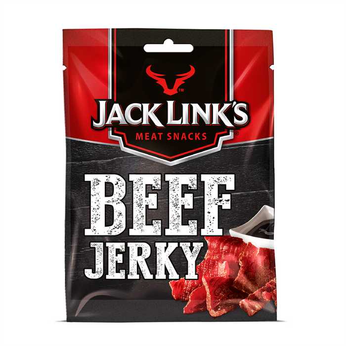 Jack Links Beef Jerky 12x25g Original - Sports & Nutrition at MySupplementShop by Jack Links