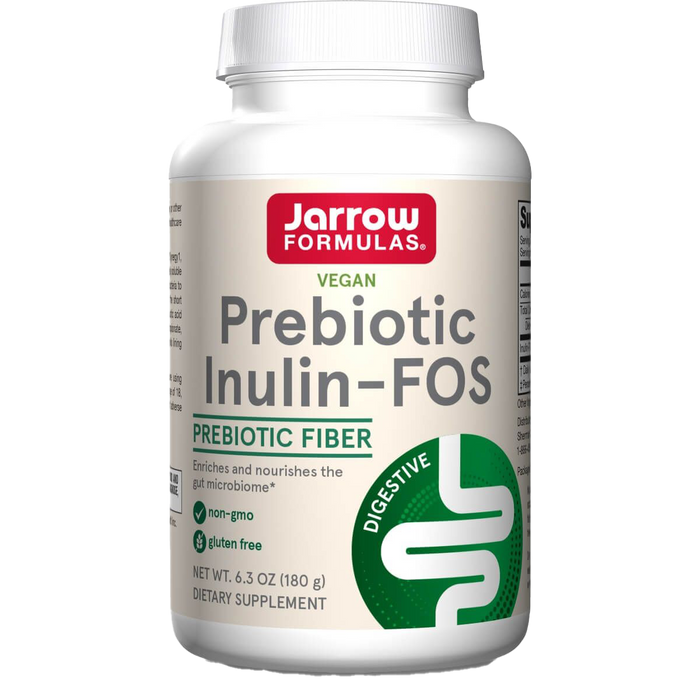 Jarrow Formulas Prebiotic Inulin-FOS 6.3oz (180g)