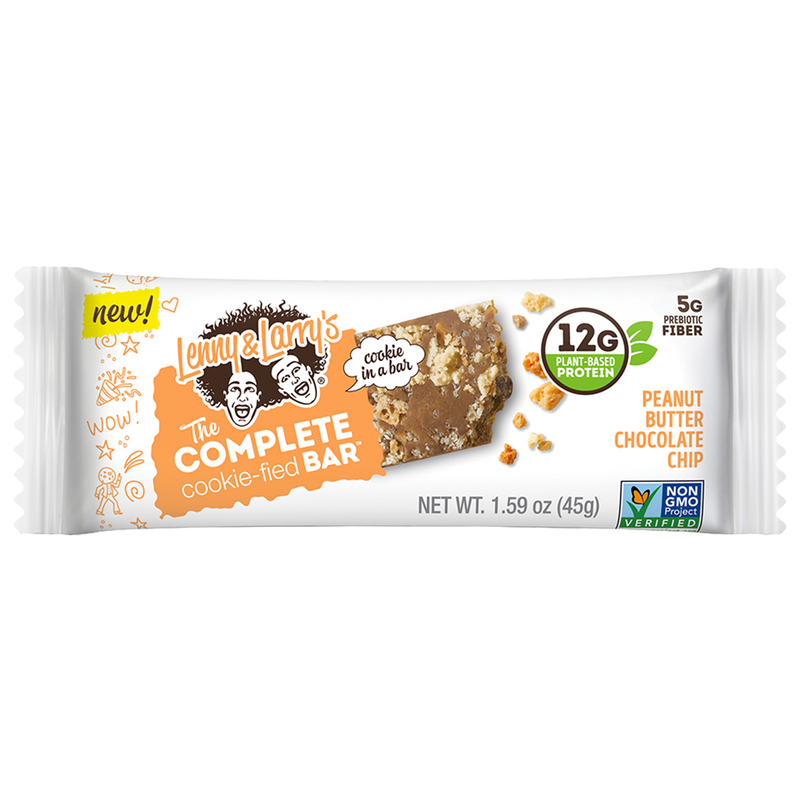 Lenny & Larry's The Complete Cookie-fied Bar 9x45g Peanut Butter Chocolate Chip