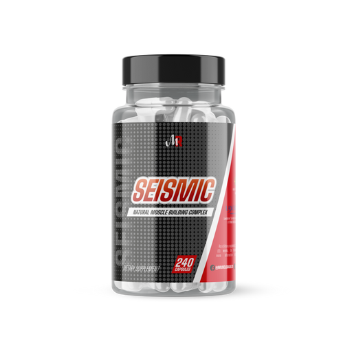 Muscle Rage SEISMIC – 3 in 1 Natural Muscle Building Stack 240 Capsules - Sports Supplements at MySupplementShop by Muscle Rage