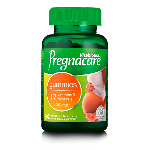 Vitabiotics Pregnacare Natural Strawberry Flavour 60 Gummies - Pregnancy at MySupplementShop by Vitabiotics