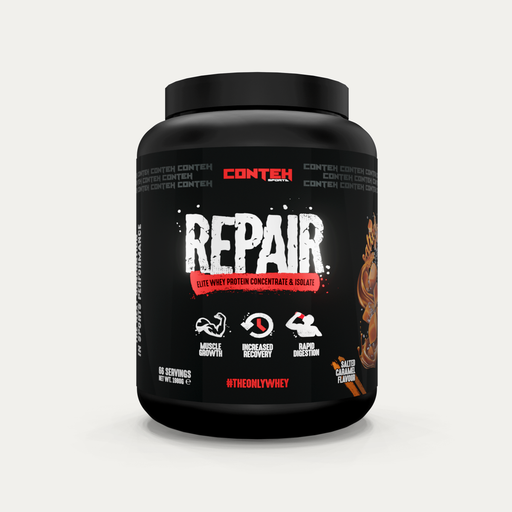 Conteh Sports Repair 1980g - Salted Caramel - Whey Protein at MySupplementShop by Conteh Sports