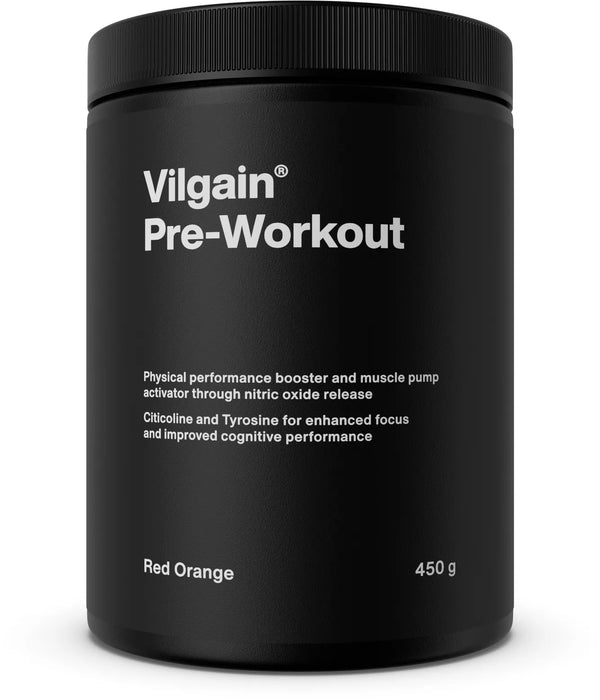 Vilgain Pre-Workout 2.0 – Enhanced Performance Formula 450g