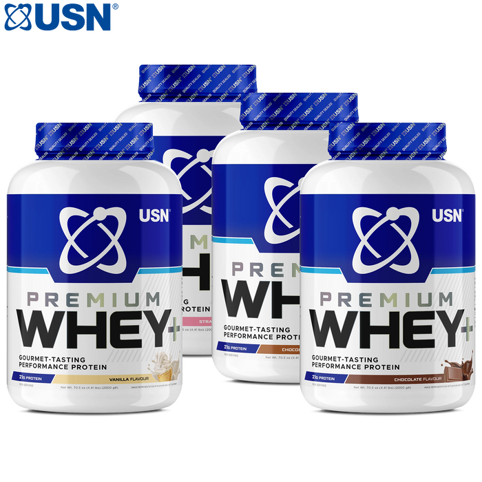 USN Whey+ Premium Protein Powder 2kg - Protein Powder at MySupplementShop by USN