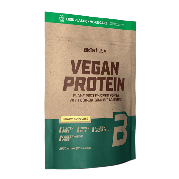 BioTechUSA Veganes Protein, Vanillekeks – 2000 g