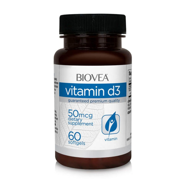 Biovea Vitamin D3 2,000iu 60 Softgels | Premium Supplements at MYSUPPLEMENTSHOP