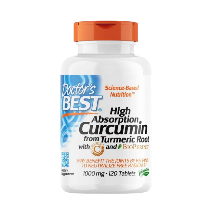 Doctor's Best Curcumin 1,000mg 120 Tablets