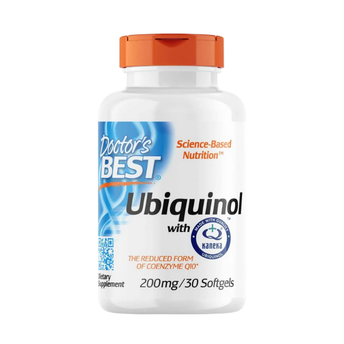 Doctor's Best Ubiquinol with Kaneka 200mg 30 Softgels