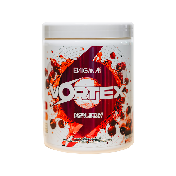 Enigma Supps Vortex Pre Workout 360g - Cherry - Sports Nutrition at MySupplementShop by Enigma Supps