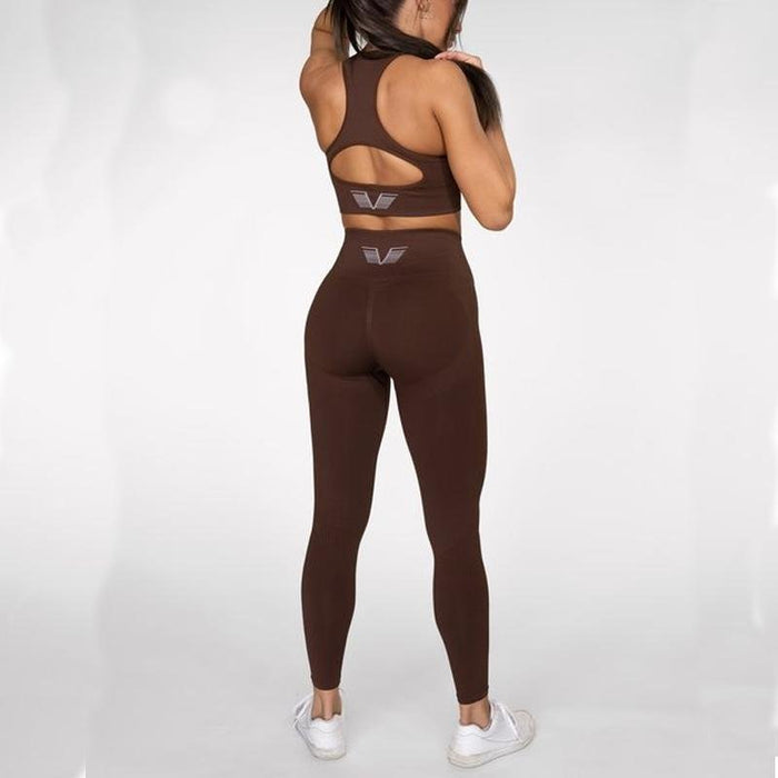 Gavelo Seamless Booster Leggings- Chicory Coffee