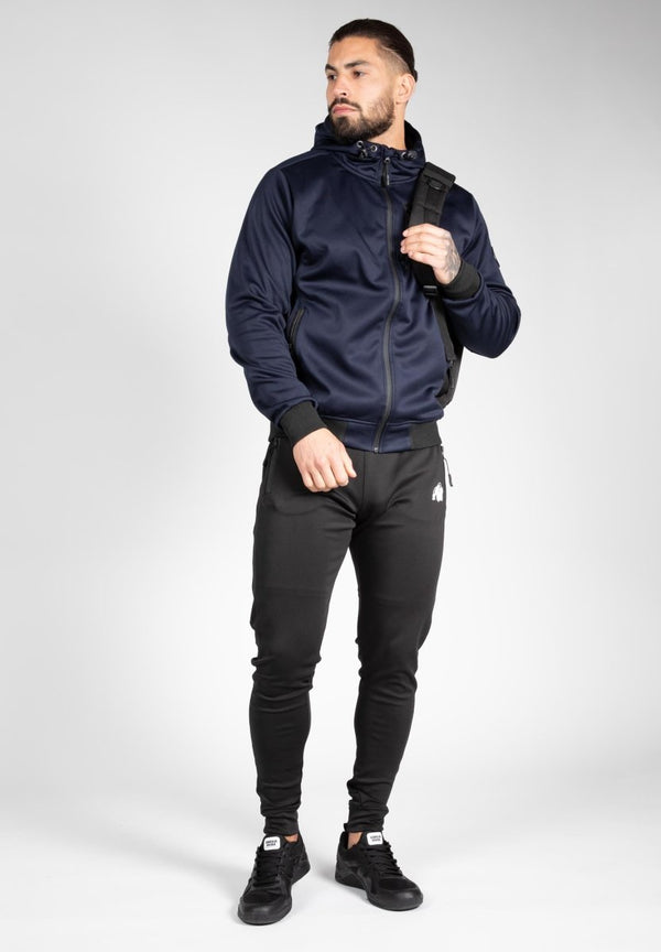 Gorilla Wear Glendale Softshell Jacket Navy - XXL - Jacket at MySupplementShop by Gorilla Wear