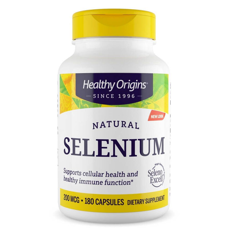 Healthy Origins Selenium 200mcg 180 Capsules | Premium Supplements at MYSUPPLEMENTSHOP