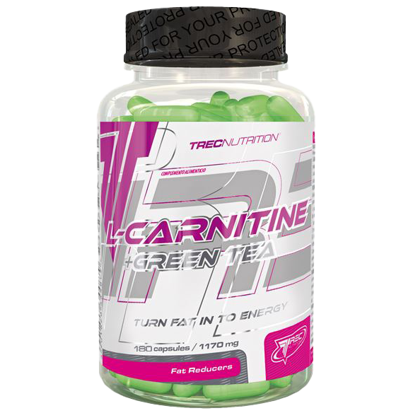 Trec Nutrition L-Carnitine + Green Tea - 180 caps