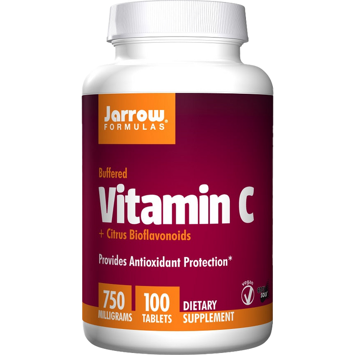 Jarrow Formulas Vitamin C (gepuffert) + Zitrus-Bioflavonoide, 750 mg – 100 Tabletten