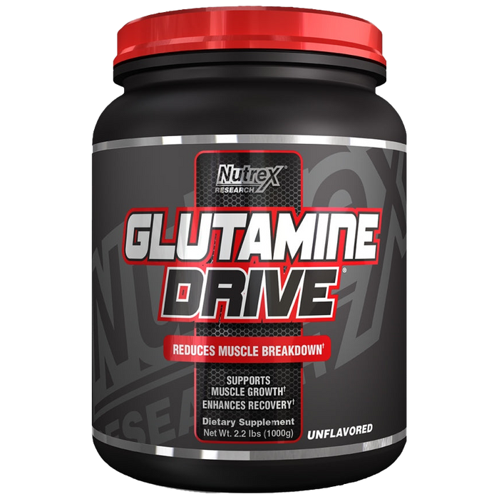 Nutrex Glutamine Drive, nicht aromatisiert – 1000 Gramm