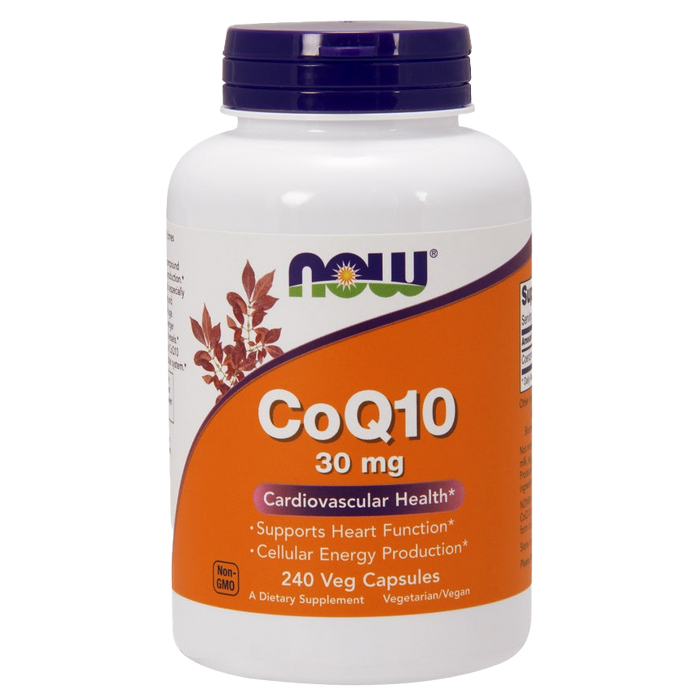 NOW Foods CoQ10, 30 mg – 240 Kapseln