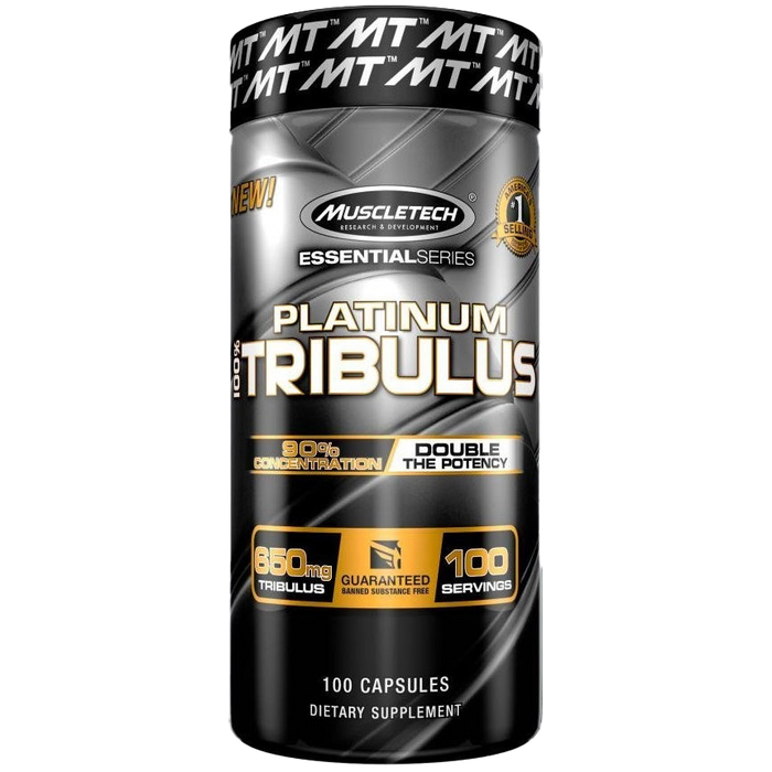 MuscleTech Platinum 100 % Tribulus – 100 Kapseln