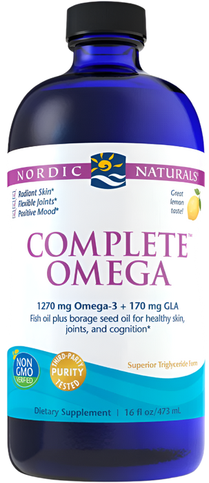 Nordic Naturals Complete Omega, 1270mg Lemon - 473 ml