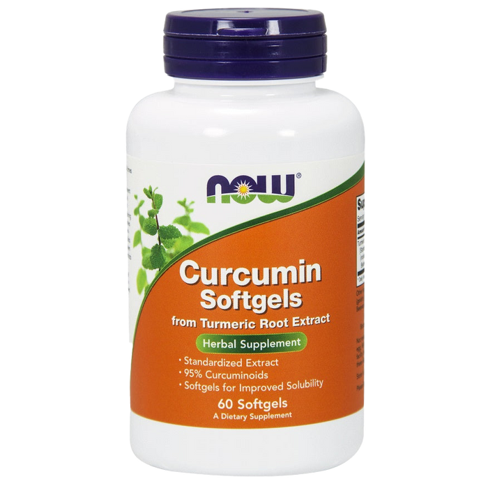 NOW Foods Curcumin - 60 softgels