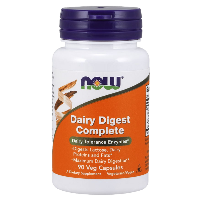 NOW Foods Dairy Digest Complete - 90 vcaps