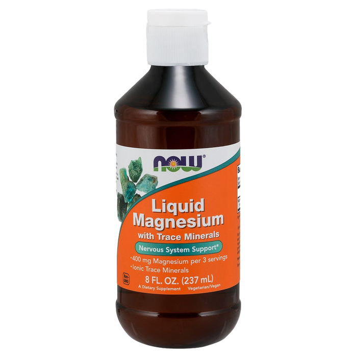 NOW Foods flüssiges Magnesium – 237 ml.